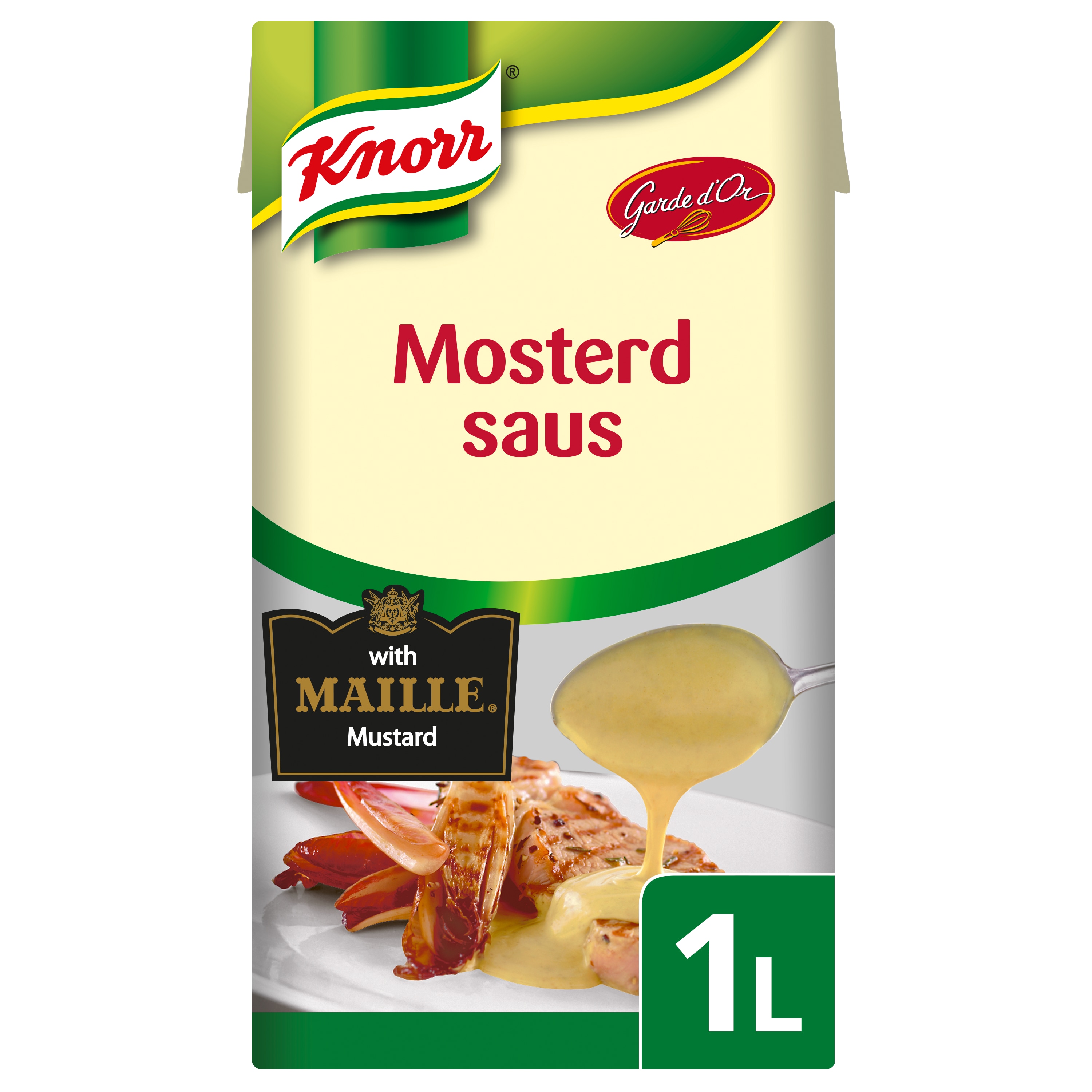 Knorr Garde d'Or Mosterd Saus 1L - 